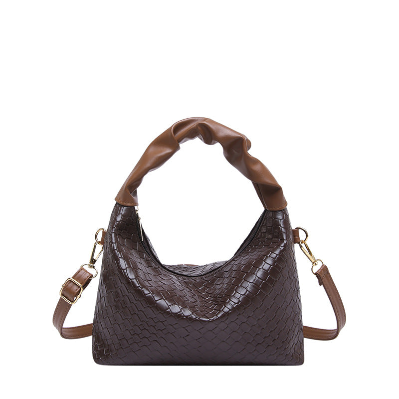 Large Capacity PU Leather Shoulder Bag