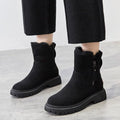 Women's Thick Insulated Snow Boots | Sherpa Lined Mid-Calf Winter Boots