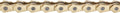 KMC HL1 Narrow Chain - Single Speed 3/32" 100 Links Half Link Chain Gold