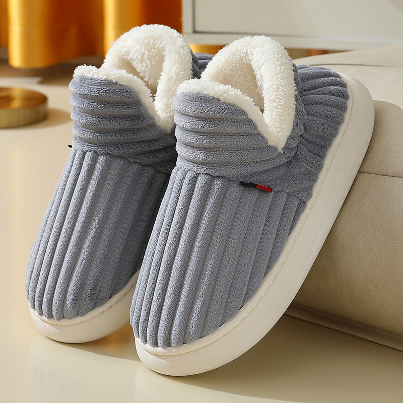 Winter Plush Home Slippers Indoor Outdoor Garden Shoes