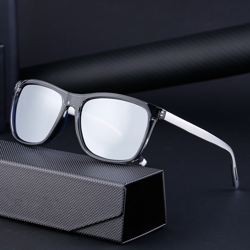 Box Polarized Men's Sunscreen Aluminum Magnesium Sunglasses