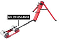 Feedback Sports Omnium Zero-Drive Rear Wheel Trainer - Fork Mount No Resistance Red