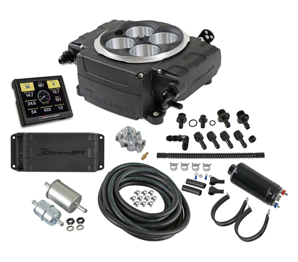 2 EFI - Black - Inline Pump - With PDM - 3.5 in. Handheld