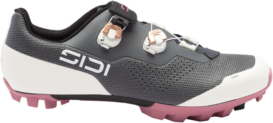 SIDI Dominator X XC Clipless Shoes - Women's Anthracite Ice White 37.5