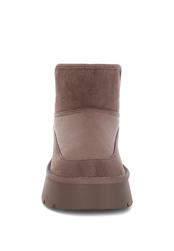 Holias Chunky Heeled Snow Boots