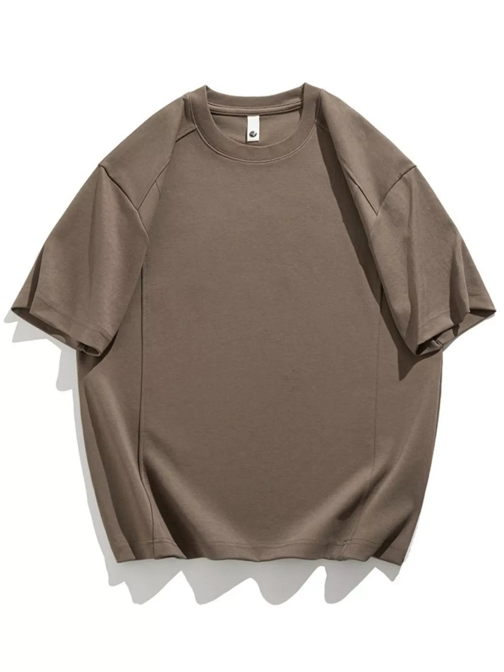 Men's Plus Size Oversized Solid Color Casual T-Shirt