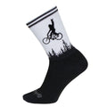 Sockguy Squatchit Socks 9-13 Black/White