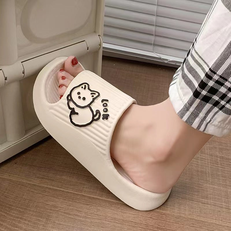 Cute Cat Slippers | Summer Women Home Shoes