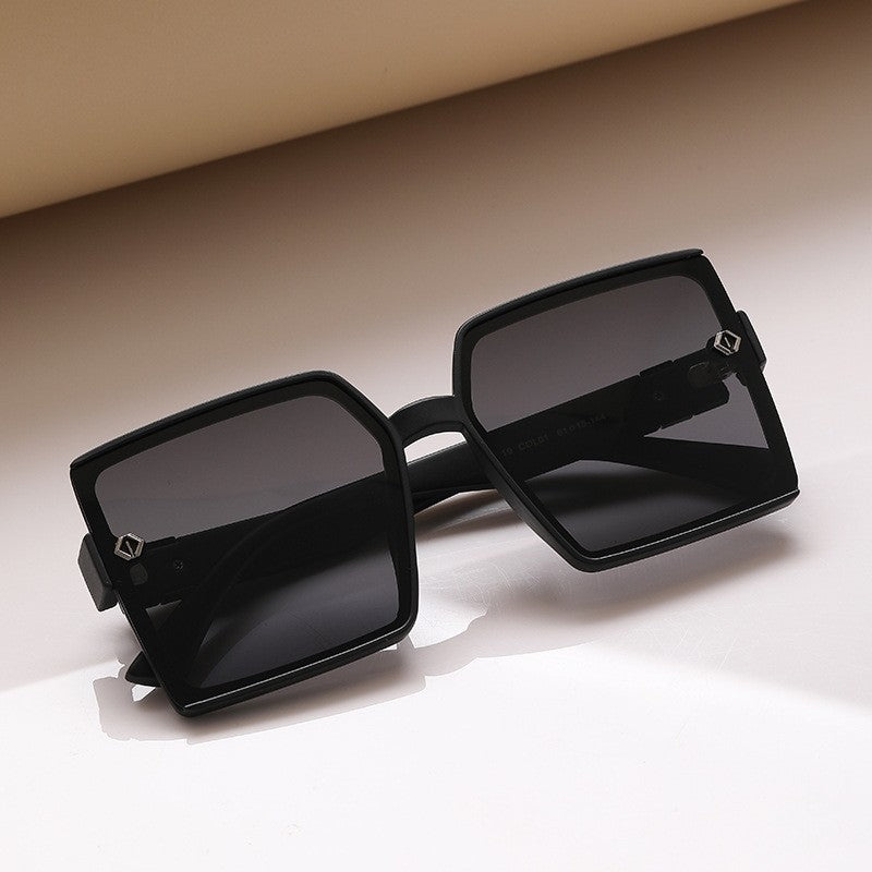 Fashion Square Frame Outdoor Sun Protection Polarized Sunglasses