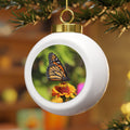Monarch Butterfly - Christmas Ball Ornament