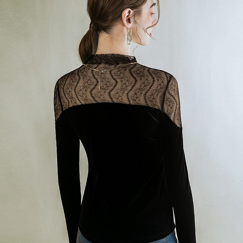 Top Notch Patchwork Long Sleeve Design