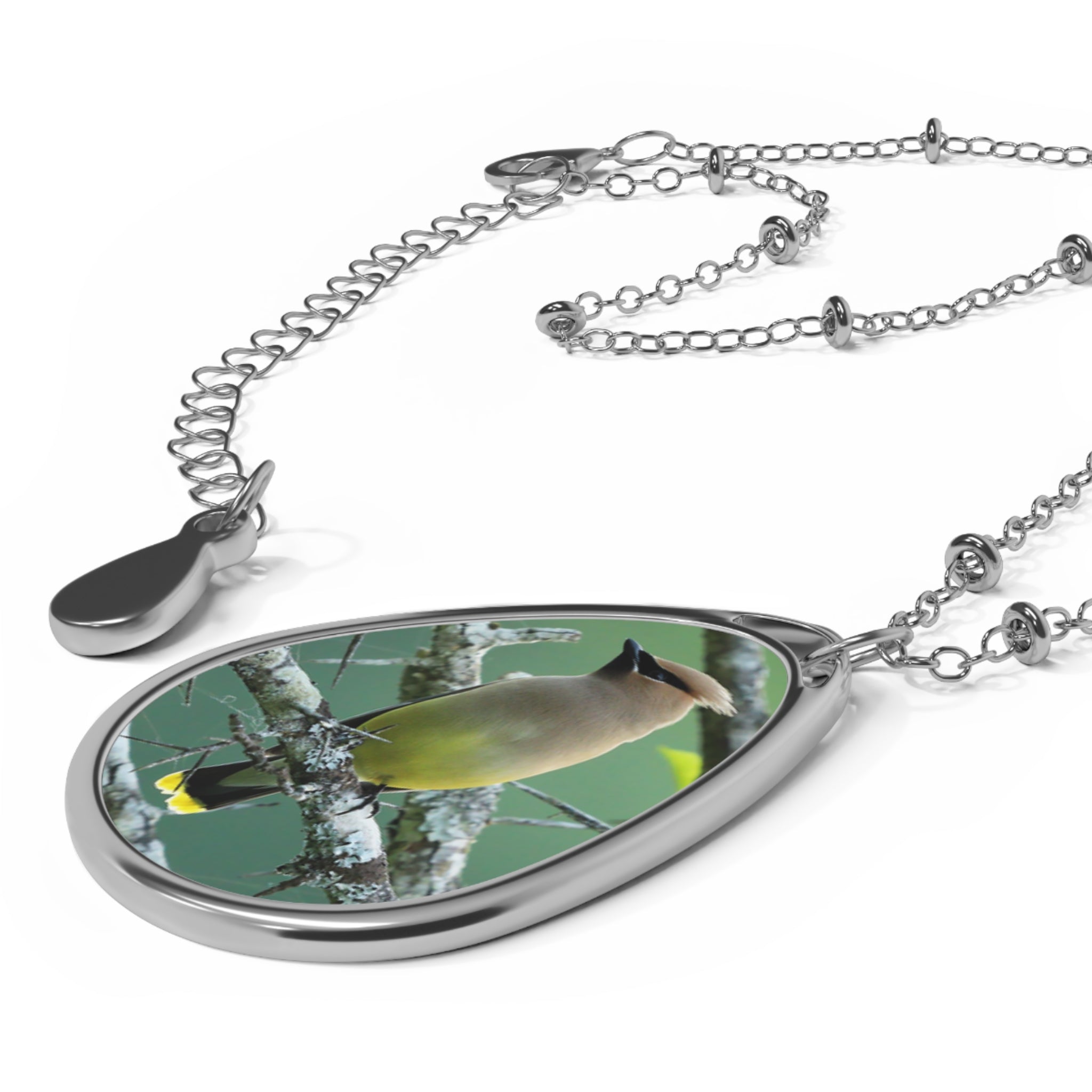 Cedar Waxwing - Necklace