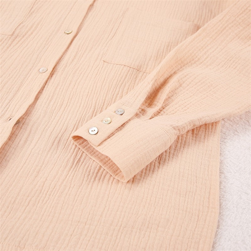 Double Layer Gauze Pajama Set
