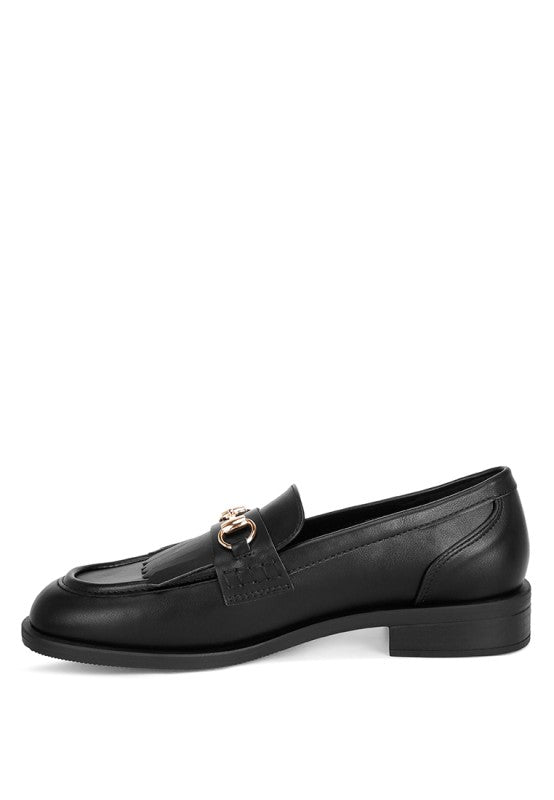 Enola Low Block Heel Loafers