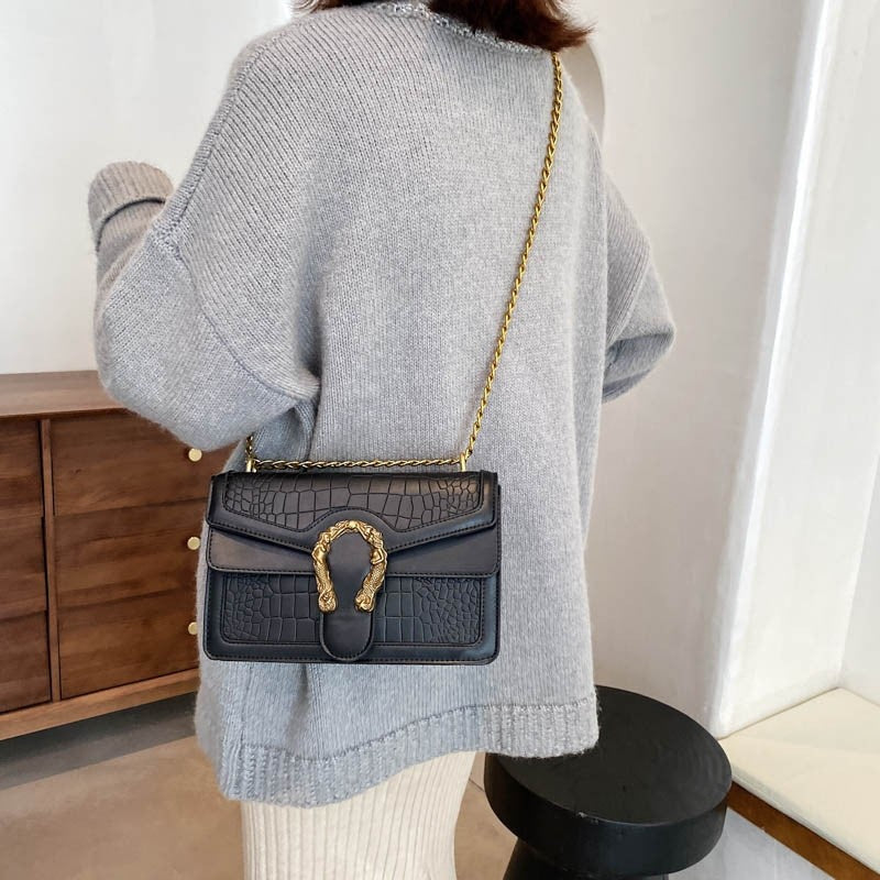 Fashionable Single Strap Classic Chain Shoulder Bag