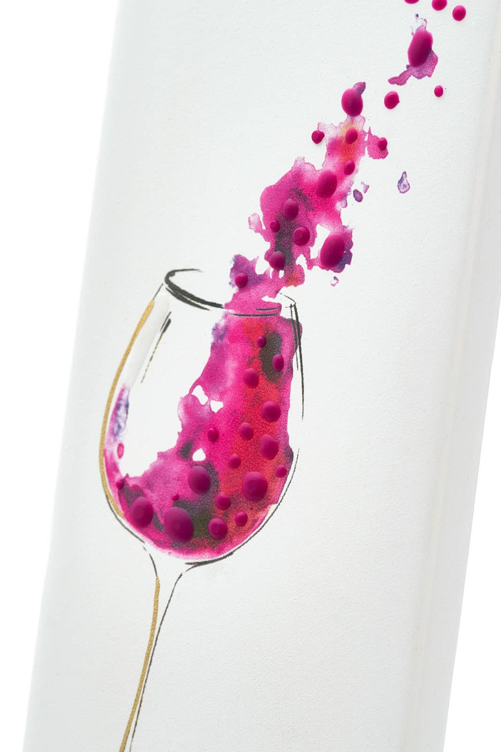 Flatyz Glass of Wine Candle