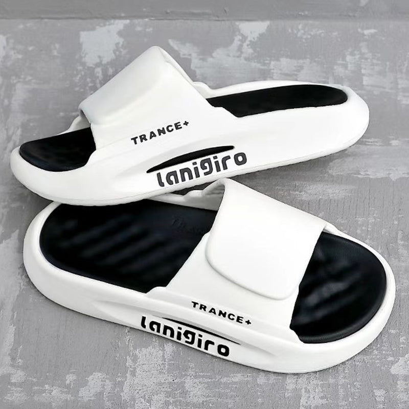 Unisex Non-Slip Indoor Slippers | Waterproof PVC Bathroom Home Shoes