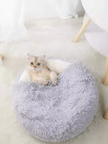 Round Plush Calming Pet Nest