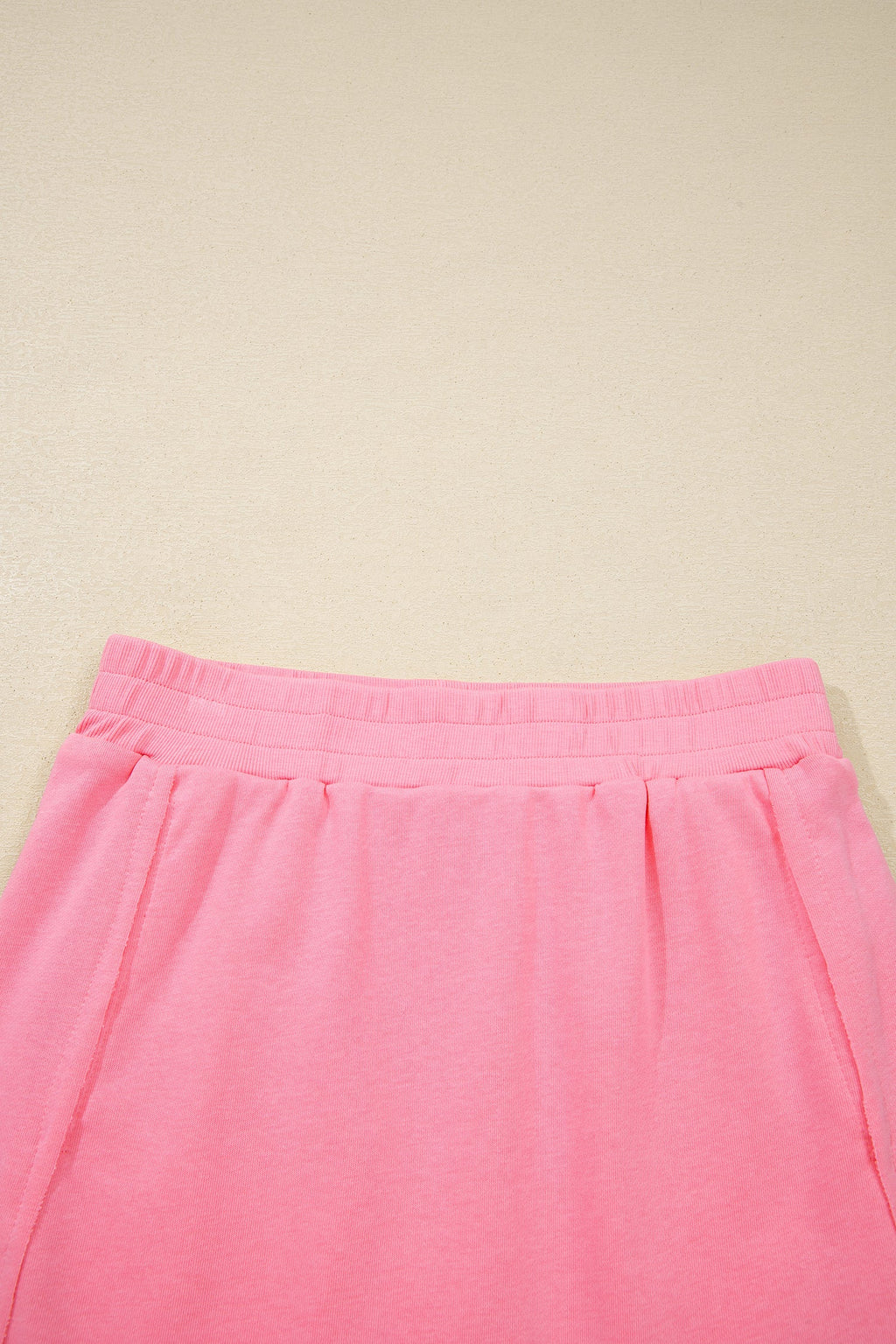 Sachet Pink Slim Tank Top Elastic Waist Mini Skort 2pcs Outfit