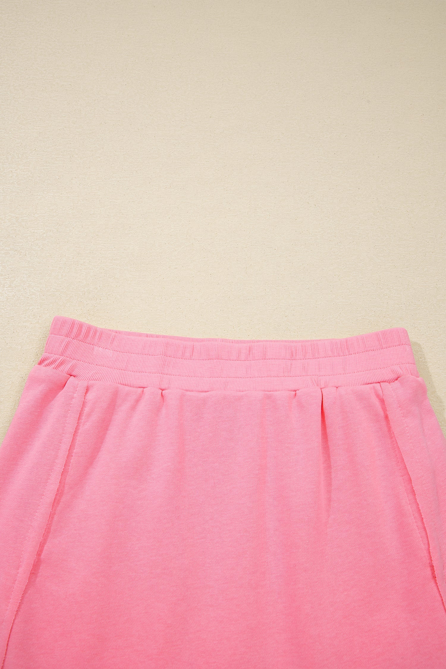 Sachet Pink Slim Tank Top Elastic Waist Mini Skort 2pcs Outfit