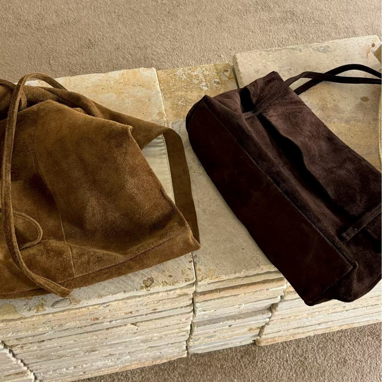 Women's Genuine Leather Shoulder Bag | Large Capacity Structured Handbag – Cowhide