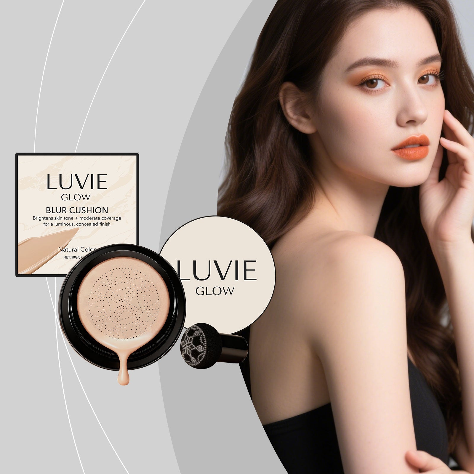 Radiant Flawless Cushion Foundation Natural Shade