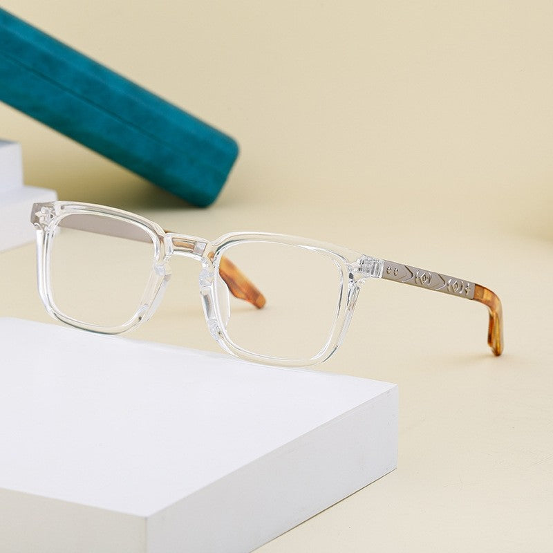 Men's Trendy Fashion Box Glasses Frame