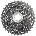 microSHIFT G11 Cassette - 11 Speed 11-32T Silver Chrome Plated With Spider