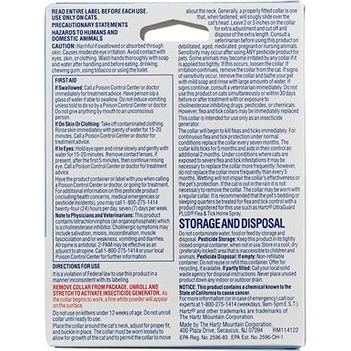 Hartz UltraGuard Flea & Tick Cat and Kitten Collar White 1 ct 7 Month