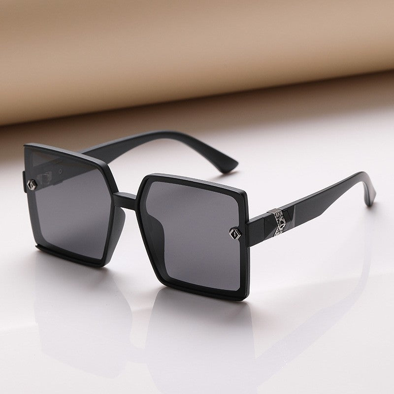 Fashion Square Frame Outdoor Sun Protection Polarized Sunglasses