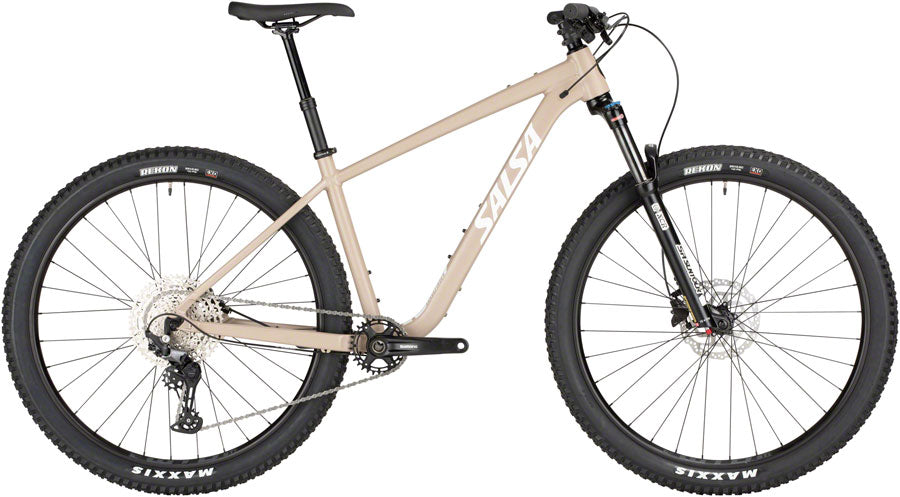 Salsa Rangefinder Deore 12 29 Bike - 29" Aluminum Tan Medium