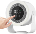 Portable Desk Fan | USB Rechargeable with 10-Speed Quiet Operation | Compact Design for Efficient Cooling