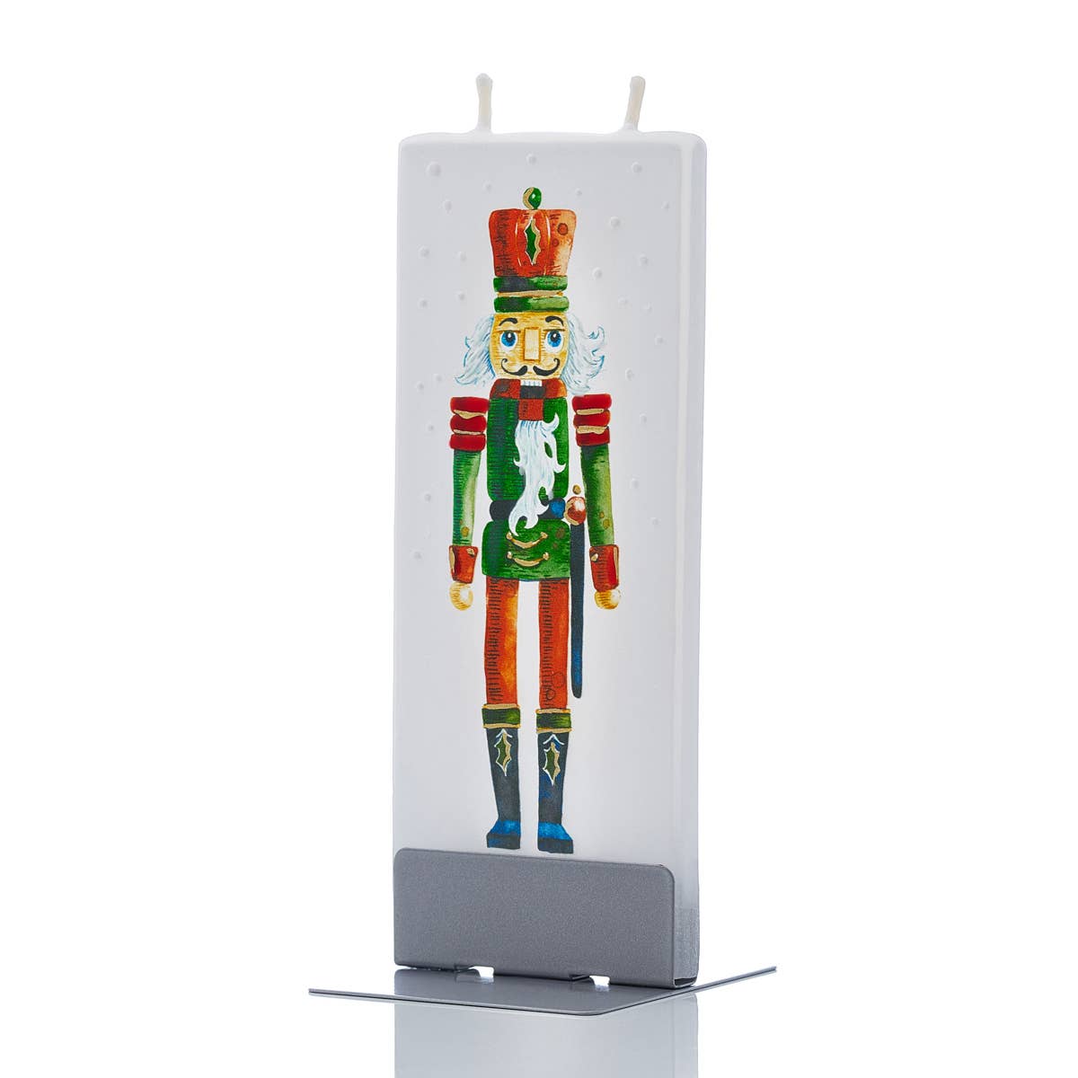 Flatyz Christmas Nutcracker Candle