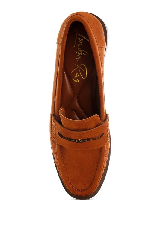 Stahla Round Toe Loafers
