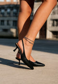 Shala Kitten Heel Slingbacks