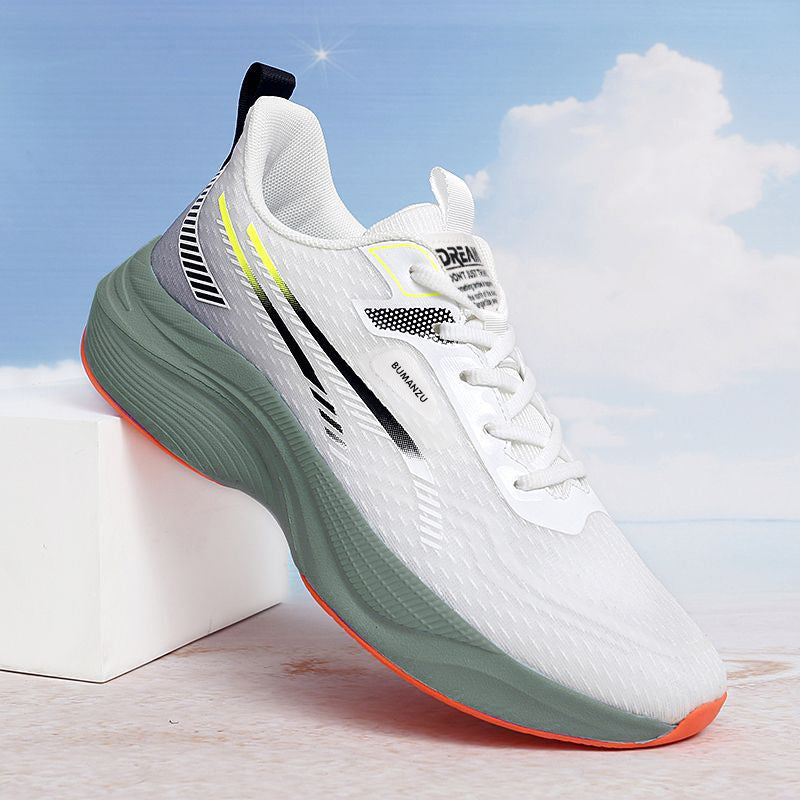 Men's Breathable Mesh Running Sneakers – Non-Slip Outdoor Athletic Shoes