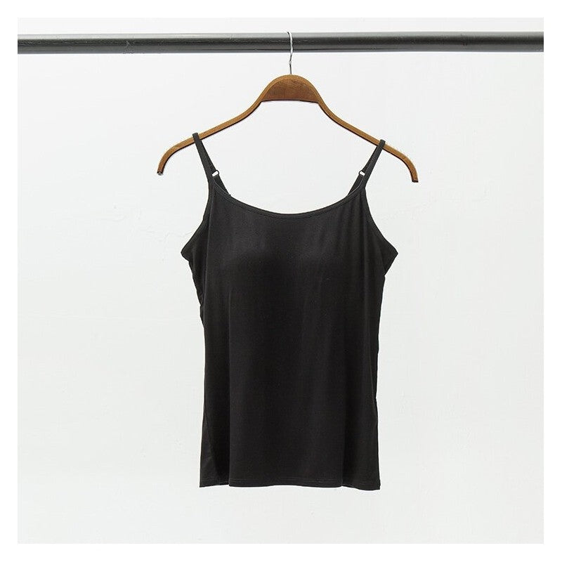Padded Wireless One-Piece Bra Camisole