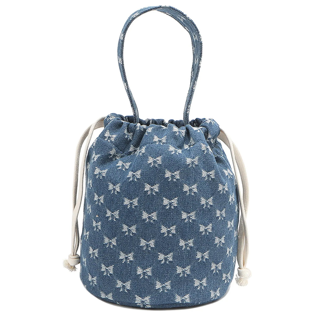 Drawstring Bucket Bag