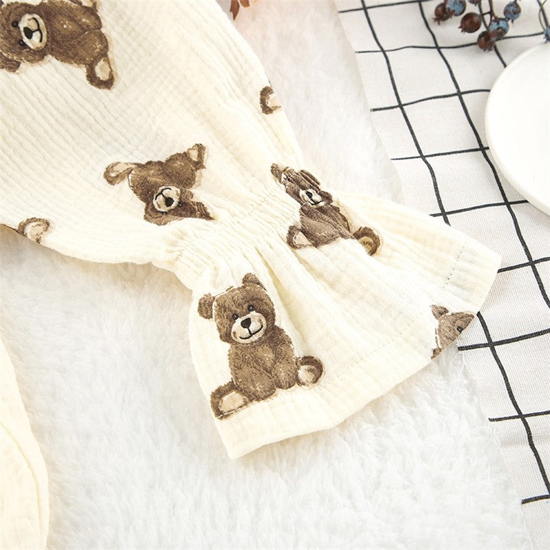 Relaxed Cotton Linen Long Sleeve Top and Pants Set