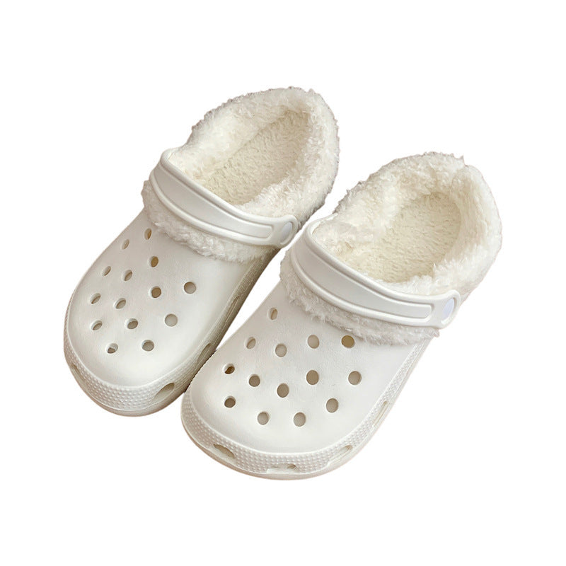Fleece-Lined Detachable Shoe Covers - Winter Warm Insulated Footwear Protection
