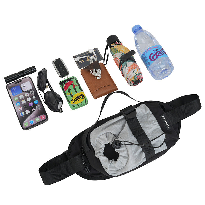 Waterproof Sports Waist Pack - Crossbody Water Bottle Bag for Outdoor Activities