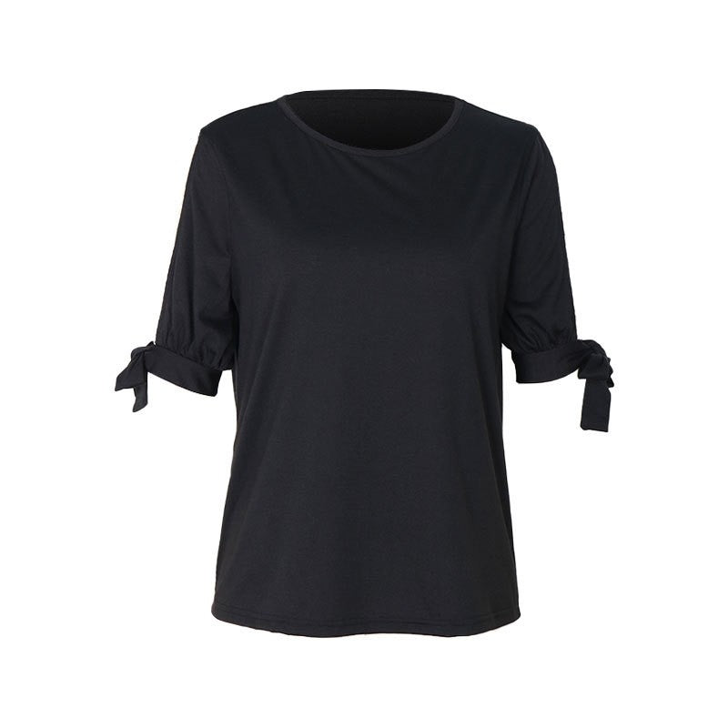 Hollow Out Cold Shoulder Black Fashion Top