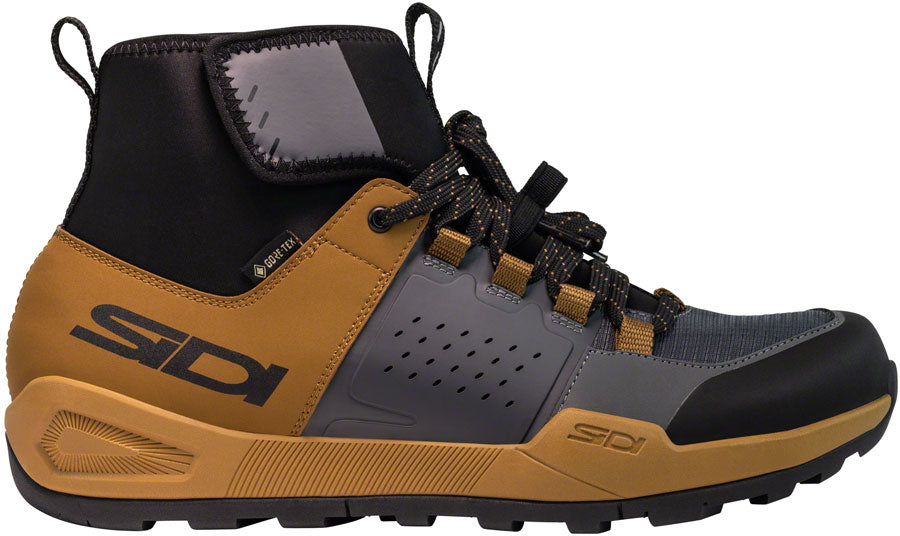 SIDI Atomus MID GTX Mountain Clipless Shoes - Harvest/Gray 39 Millennium Fit