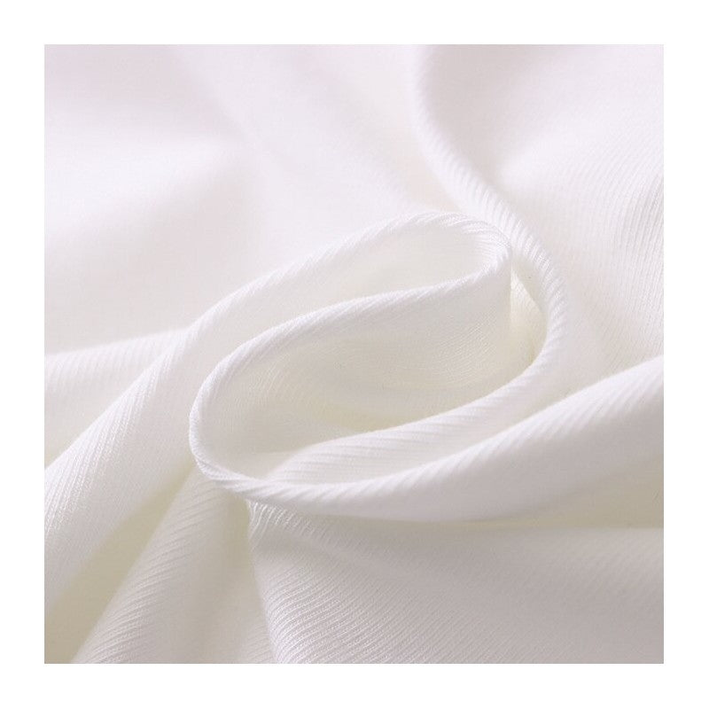 Round Hem Side Buckle T-Shirt