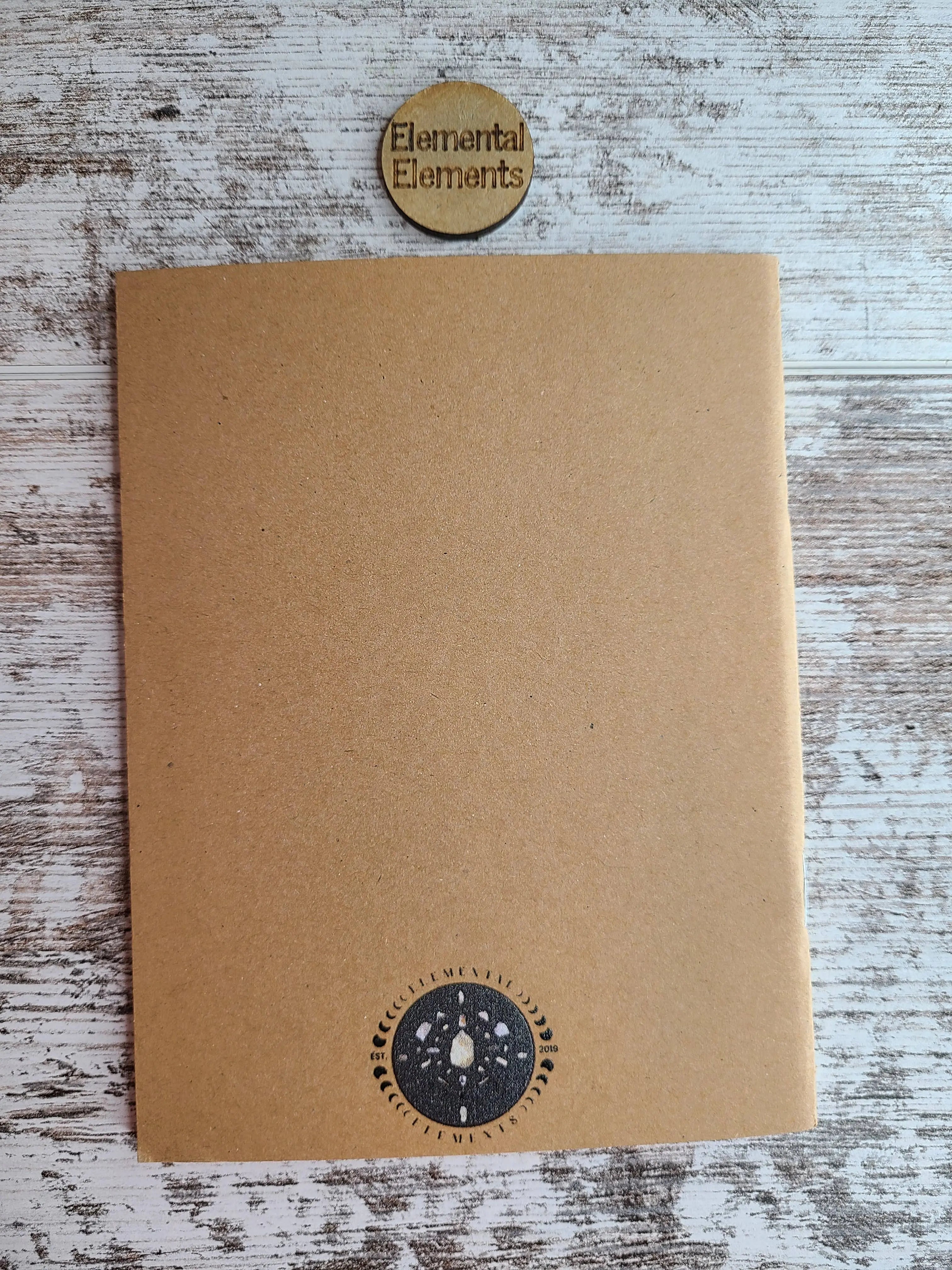Celestial Cat Black Galaxy Kitty Journal Notebook