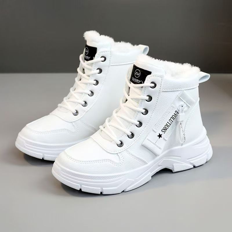 Fleece-Lined Waterproof Non-Slip Winter Shoes
