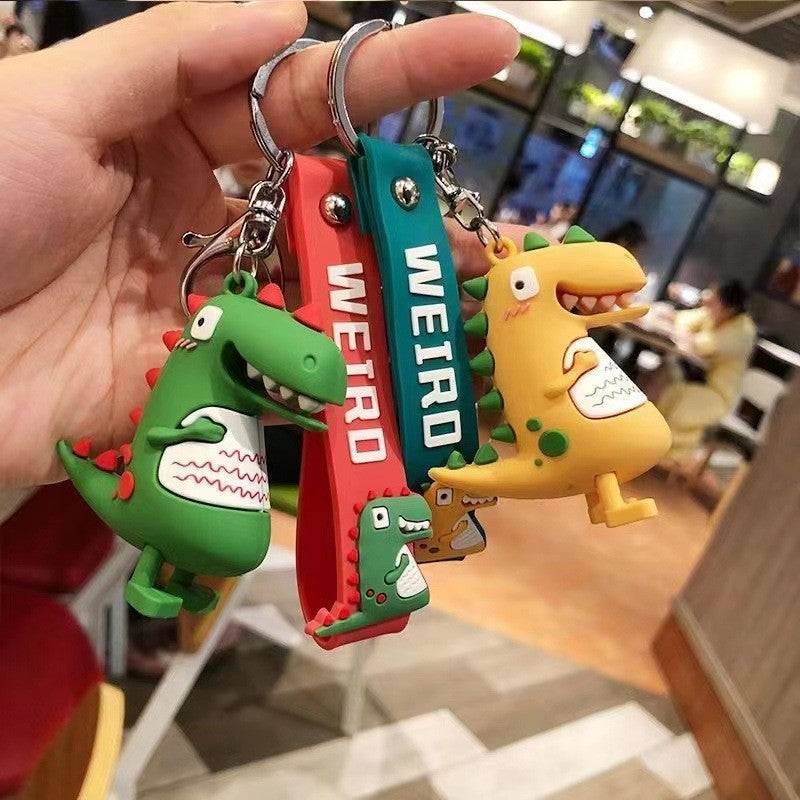 Creative Dinosaur Keychain Bag Charm - Trendy and Cute