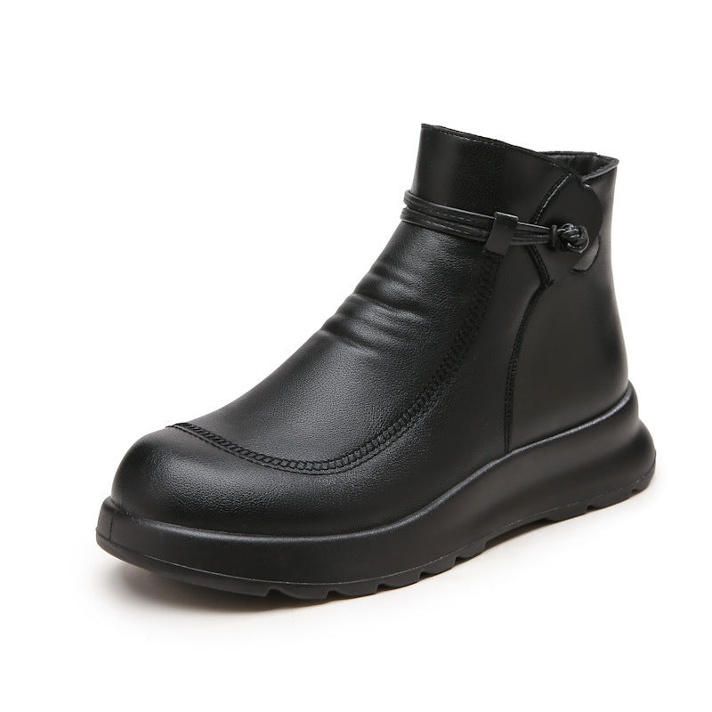 Fleece-Lined Winter Booties