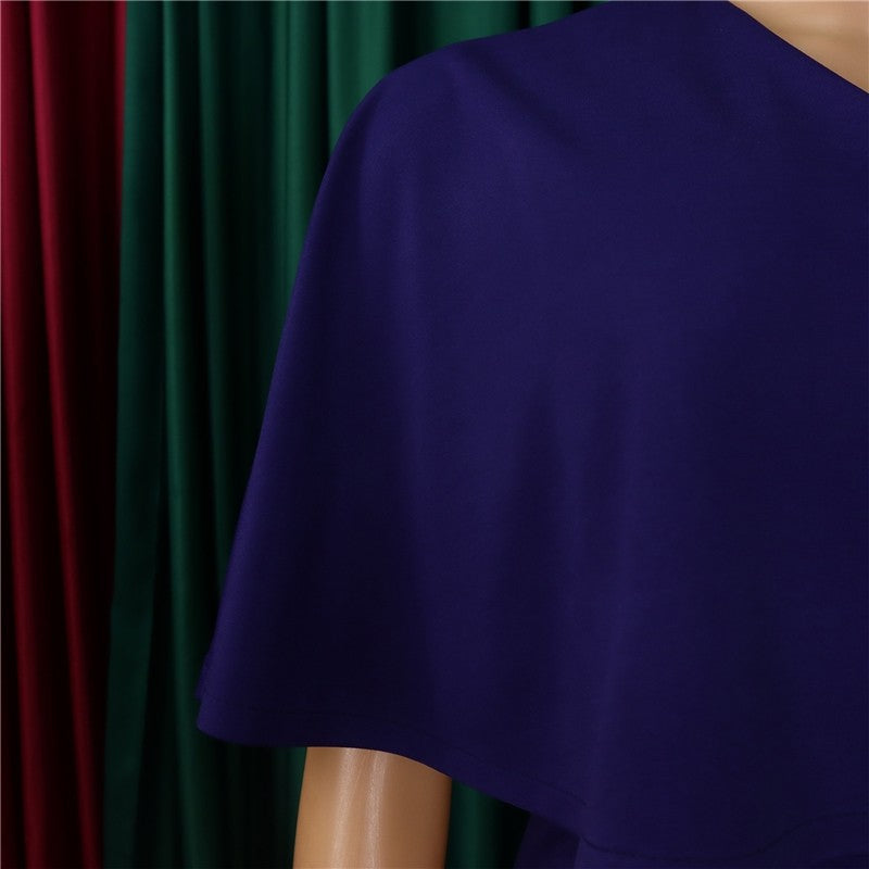 Professional Solid Color Bodycon Dress
