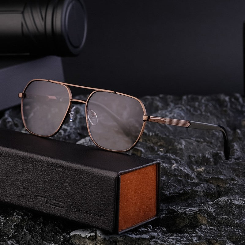 Fashion Square Full Frame UV400 Sun Protection Outdoor Eyewear Sunglasses